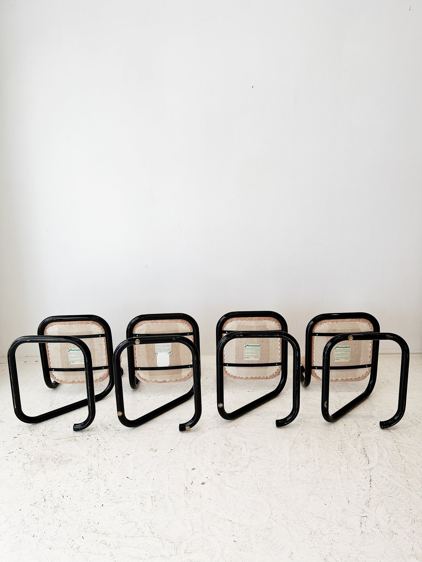 Giotto Stoppino Style Cobra Chairs