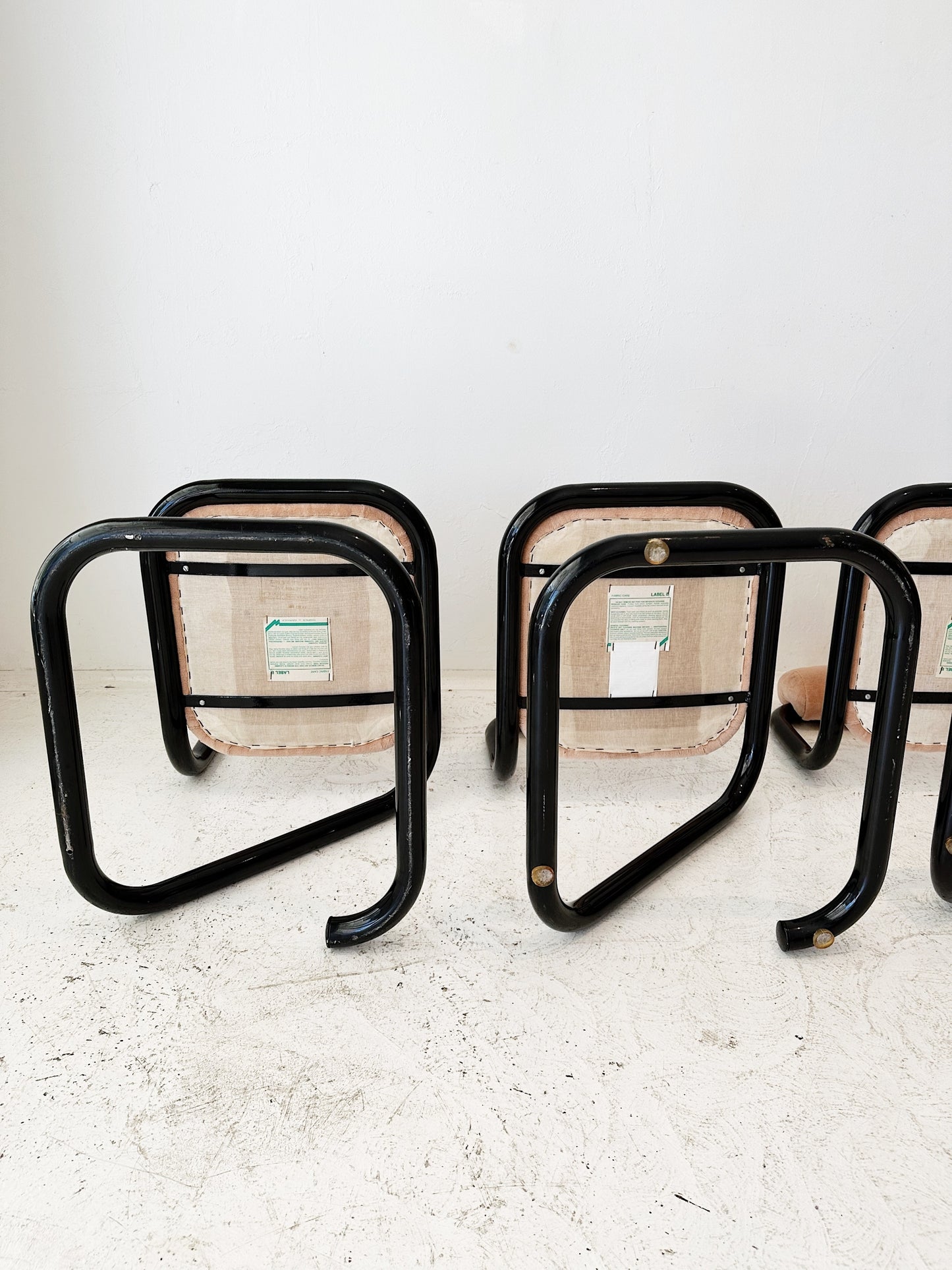 Giotto Stoppino Style Cobra Chairs