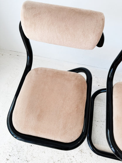 Giotto Stoppino Style Cobra Chairs