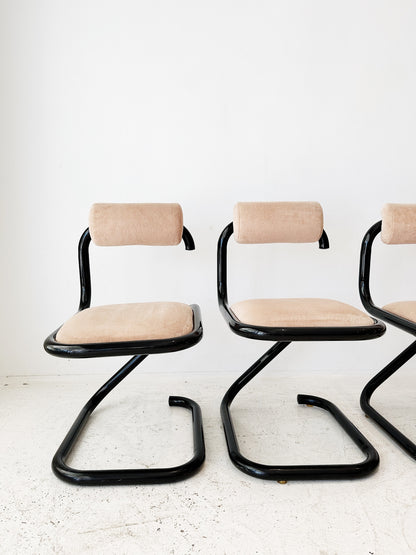 Giotto Stoppino Style Cobra Chairs