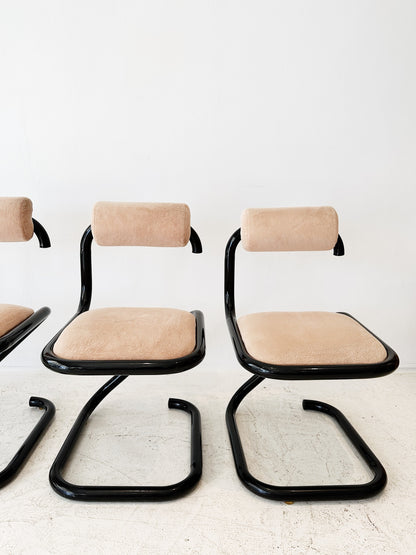 Giotto Stoppino Style Cobra Chairs