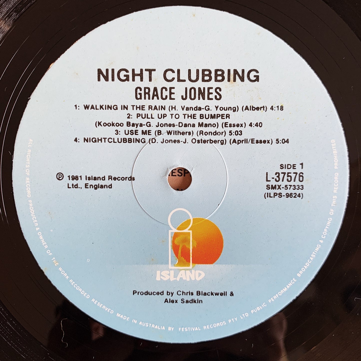 Grace Jones / Nightclubbing LP