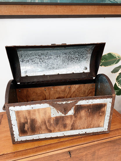 Handmade Fireside Kindling Box