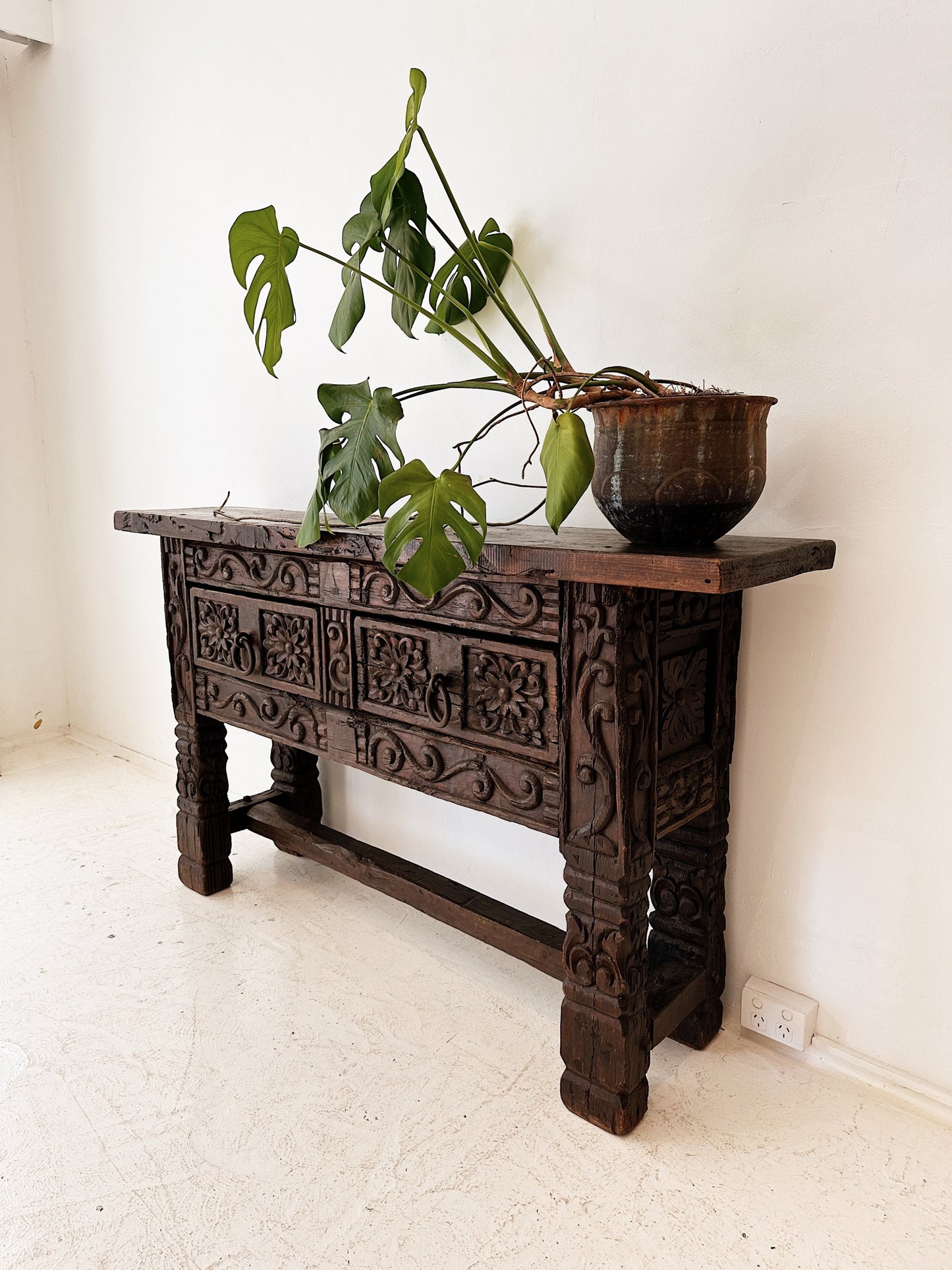 Indonesian Dutch Colonial Sideboard