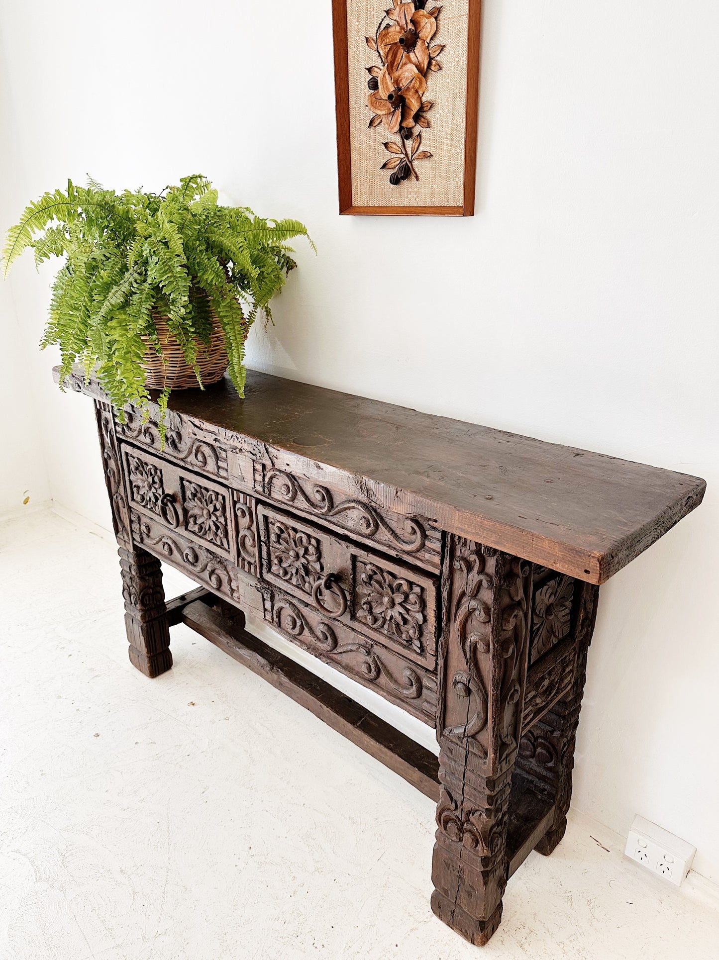 Indonesian Dutch Colonial Sideboard