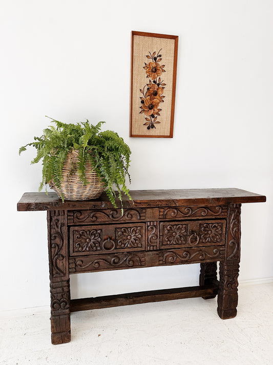 Indonesian Dutch Colonial Sideboard