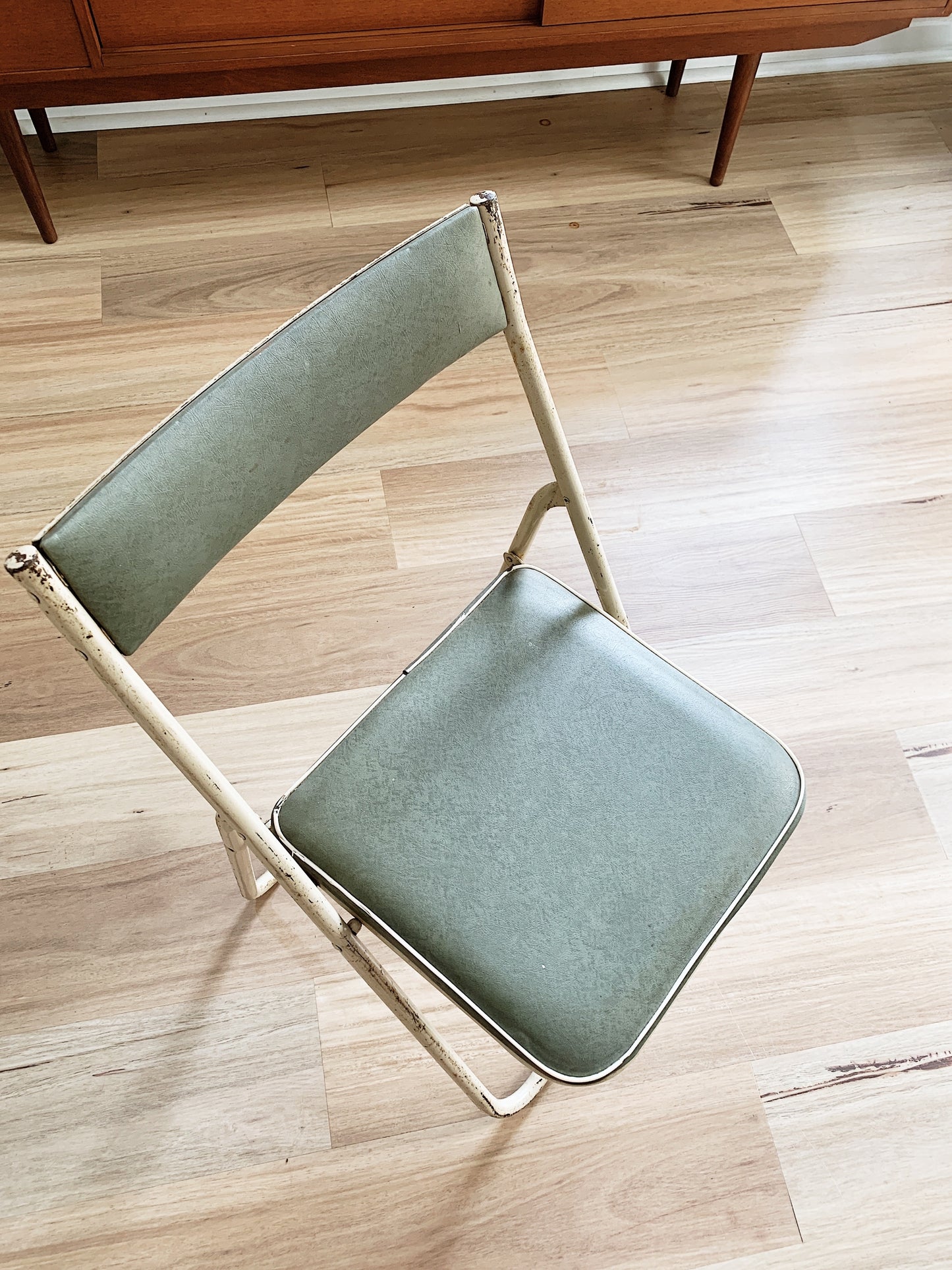 Japanese Mid Century Industrial Sankei Folding Chairs (each)