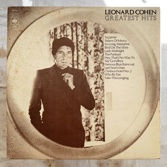 Leonard Cohen / Greatest Hits LP