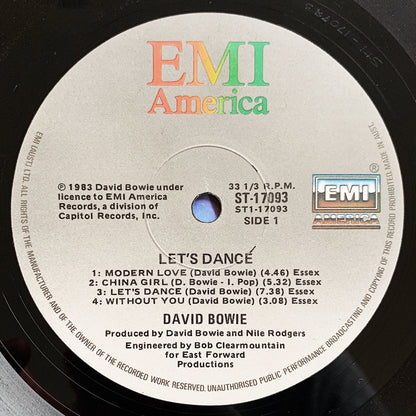 David Bowie / Let's Dance LP