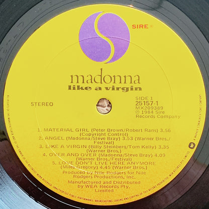 Madonna / Like A Virgin 12" Single