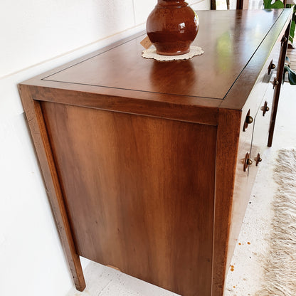 Mid Century Robinson Furniture by Drexel Teak & Walnut Sideboard