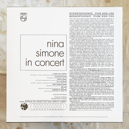 Nina Simone / In Concert LP