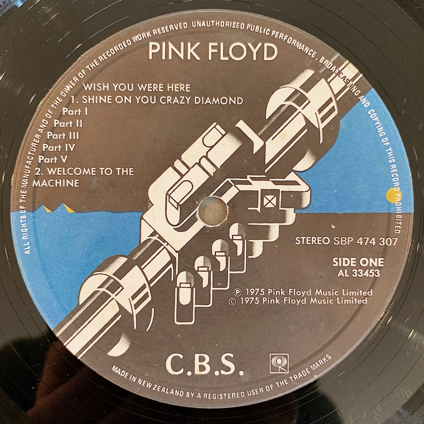Pink Floyd / Wish You Were Here LP