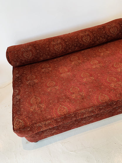 Prince of Babylon Feather Down Velvet Paisley Day Bed