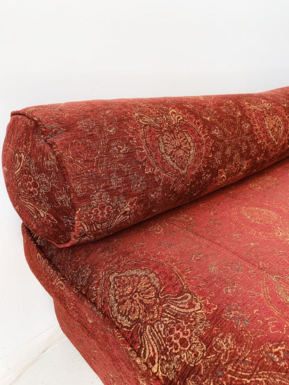 Prince of Babylon Feather Down Velvet Paisley Day Bed