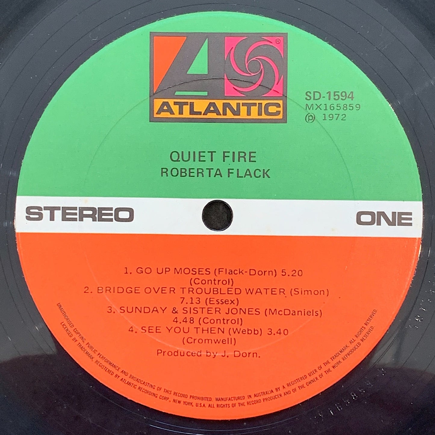 Roberta Flack / Quiet Fire LP