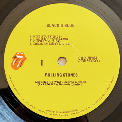 The Rolling Stones / Black and Blue LP