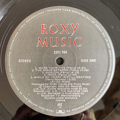 Roxy Music / Avalon LP