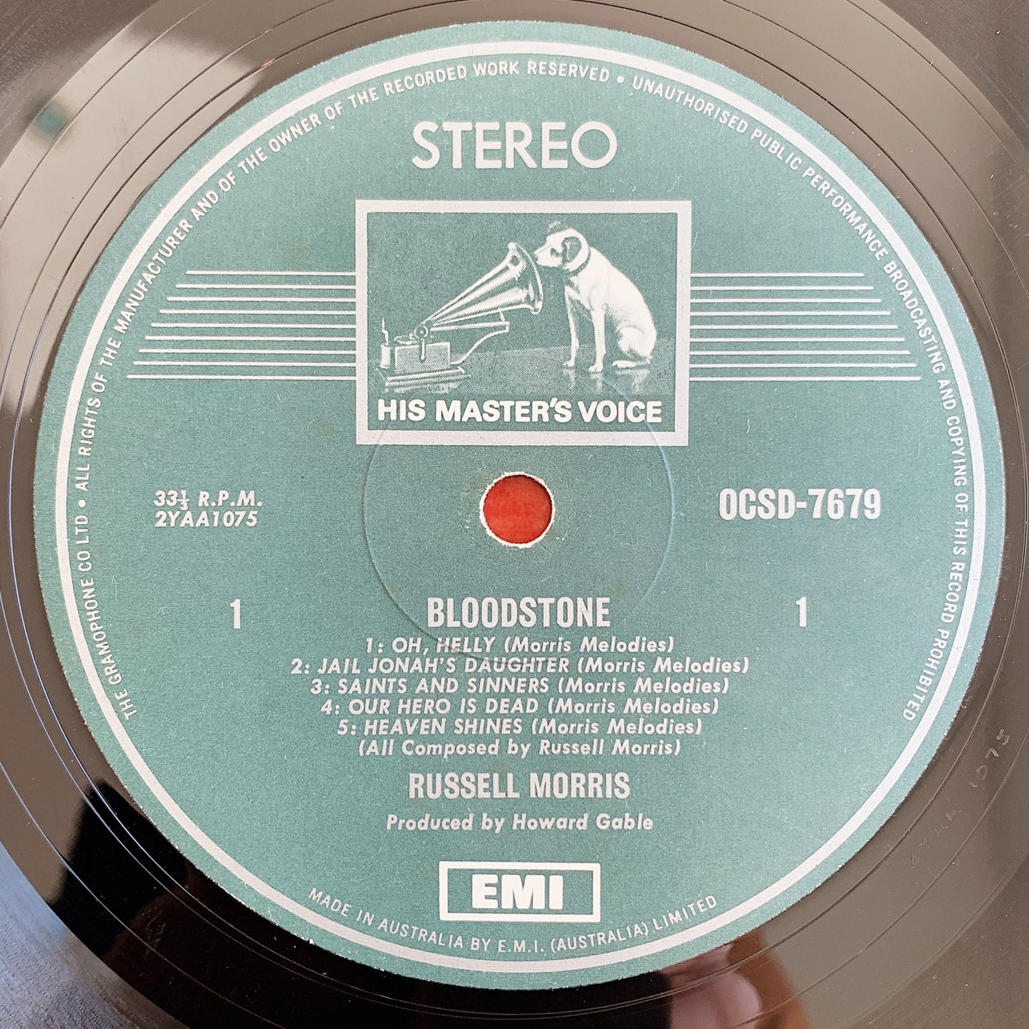 Russell Morris / Bloodstone LP