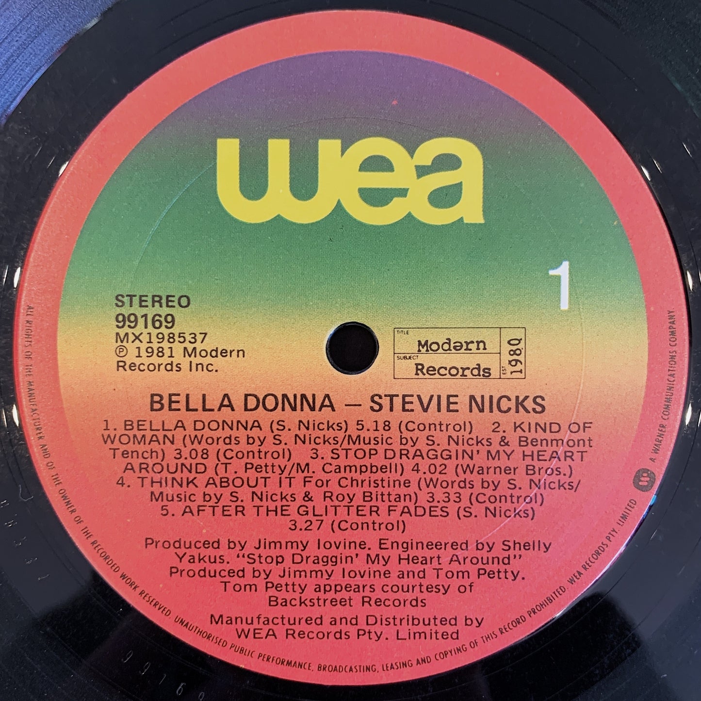 Stevie Nicks / Bella Donna LP