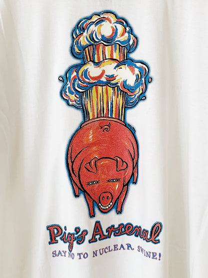 Vintage Matthew Martin for Mambo "Pig's Arsenal - Say No To Nuclear Swine" '88 T-Shirt