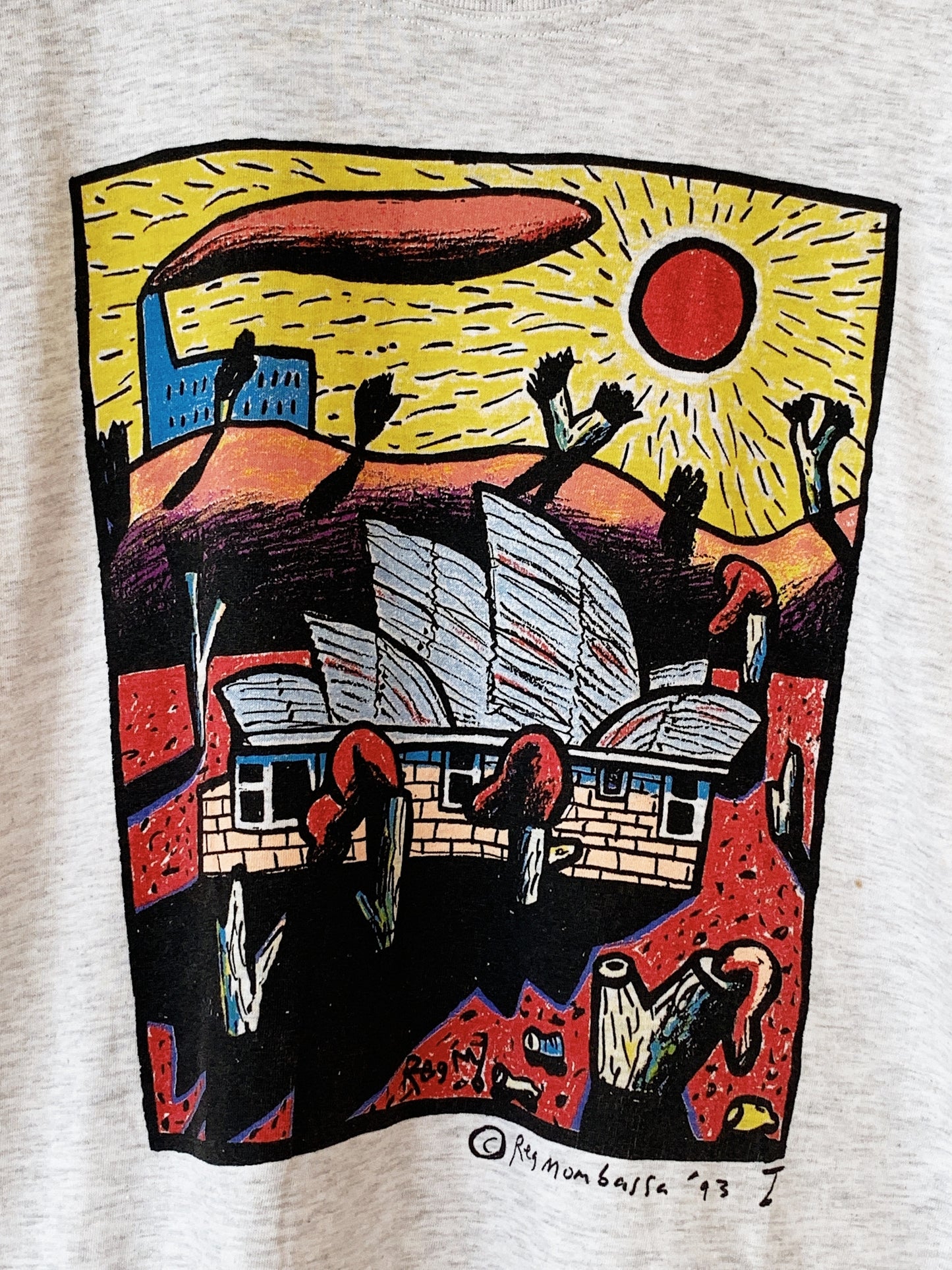 Vintage Reg Mombassa Views Collection "Sydney Opera House" '93  T-Shirt