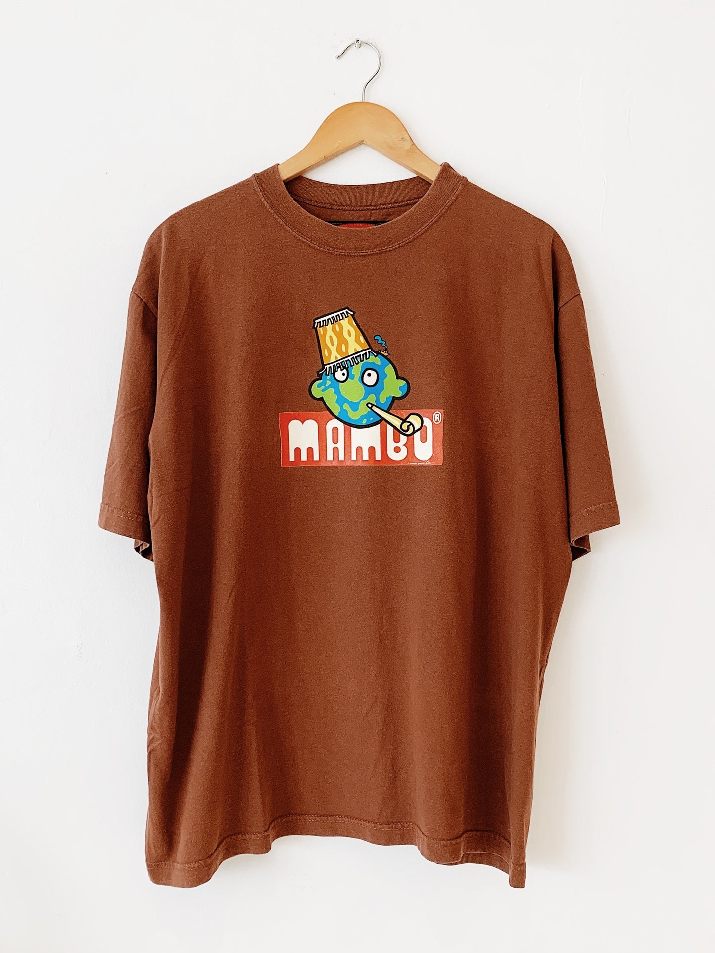 Vintage Paul McNeil for Mambo "Act Global Drink Local" '97 T-Shirt