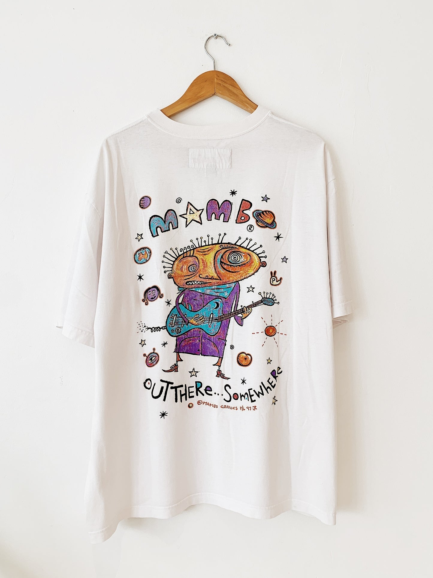 Vintage Jeff Raglus Mambo "Out There Somewhere" '97 T-Shirt