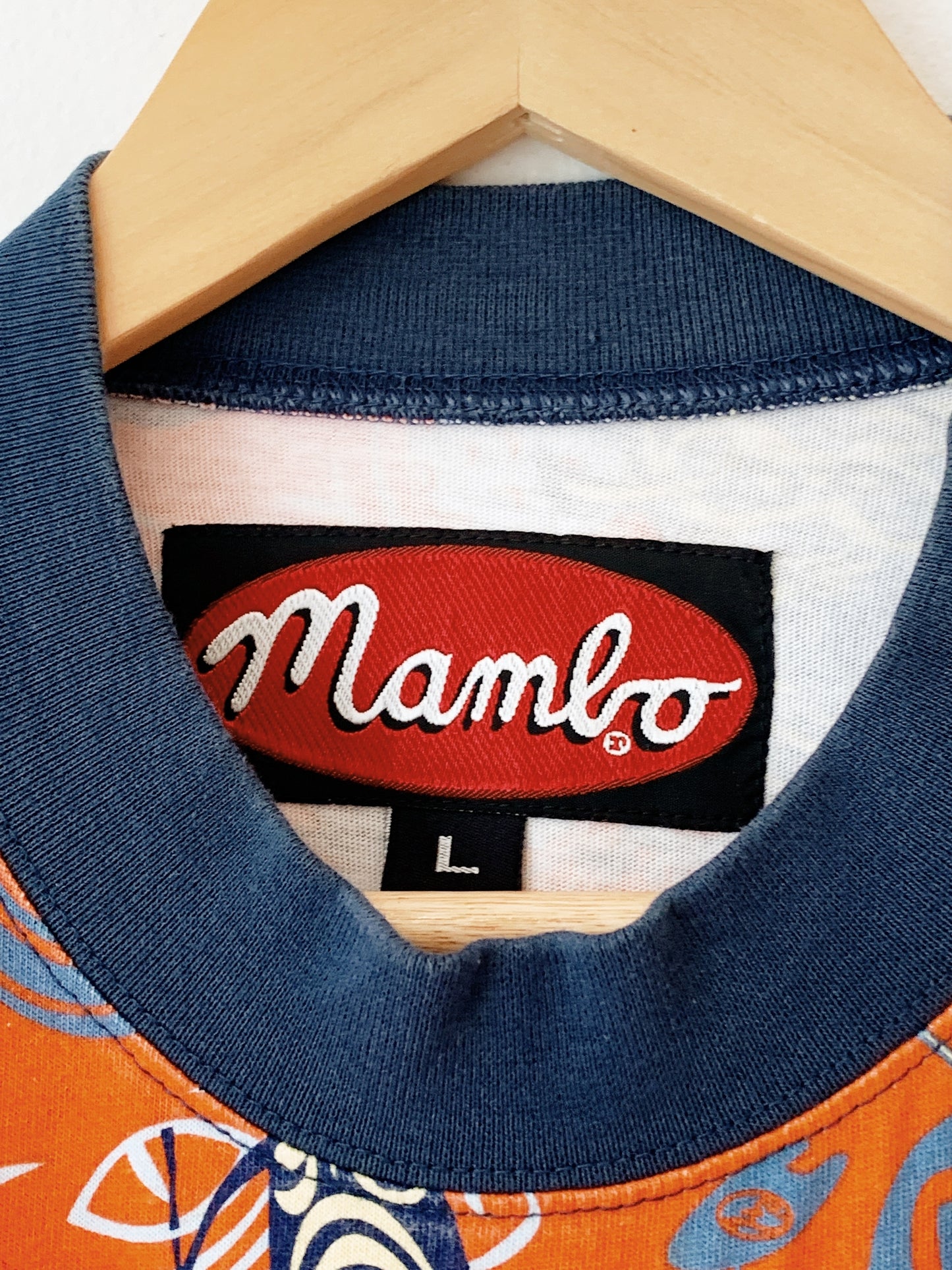 Vintage Mark Falls for Mambo "Tiki Golf" Fabric Print T-Shirt