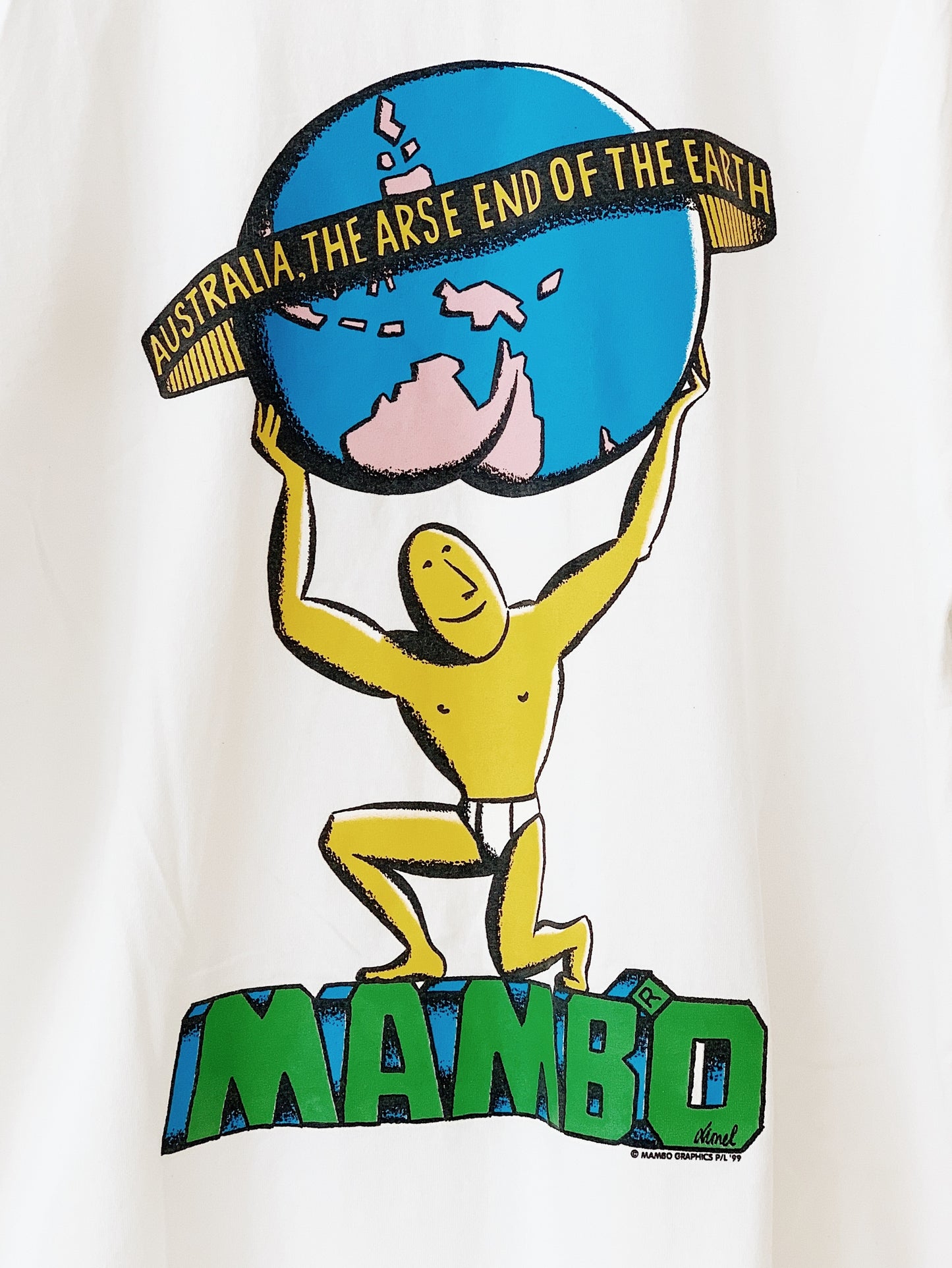 Vintage Mambo "The Arse End of the Earth" '99 T-shirt