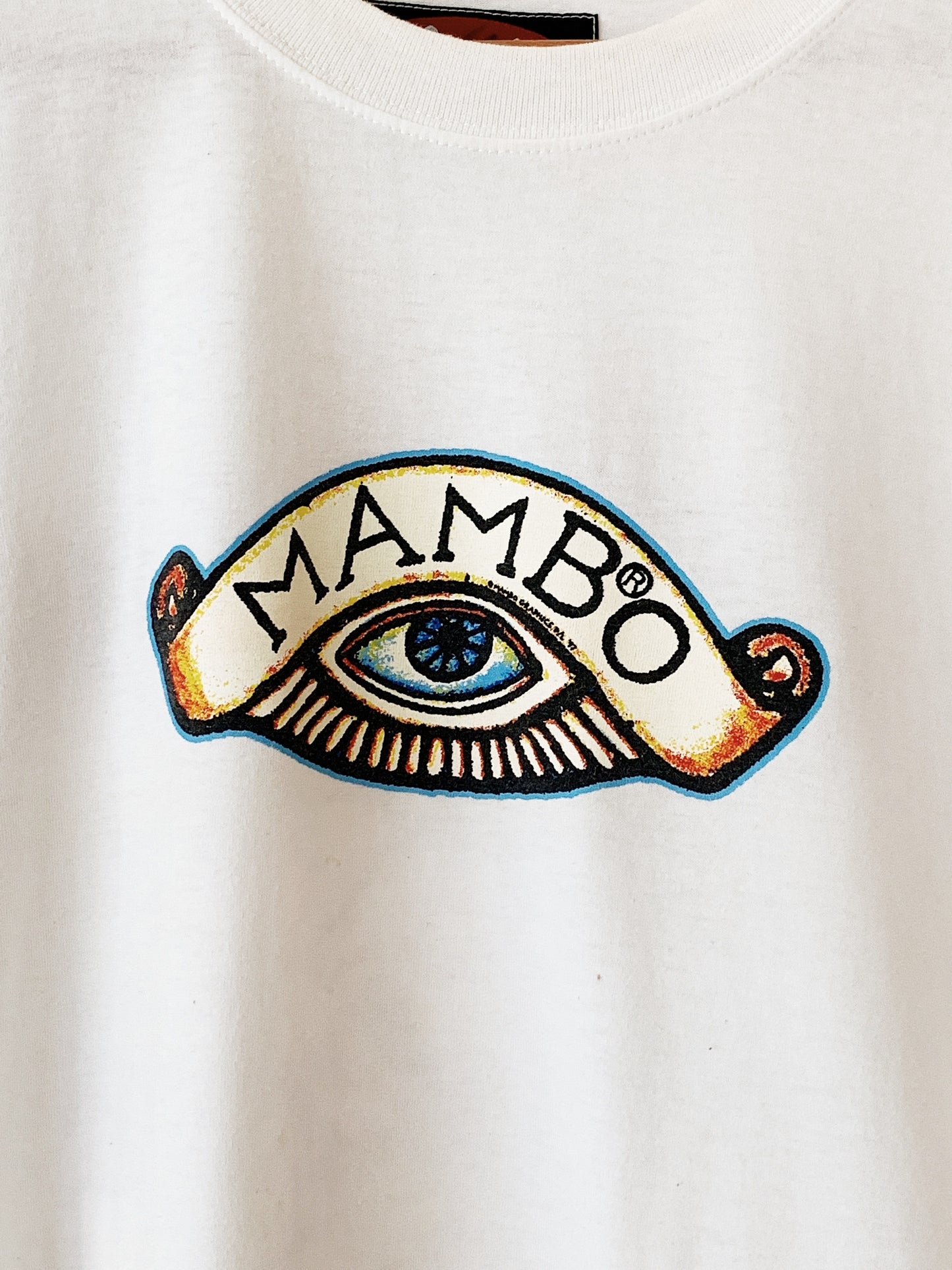 Vintage Reg Mombassa for Mambo "Australian Jesus Keynote Millennial Address" '00 T-Shirt