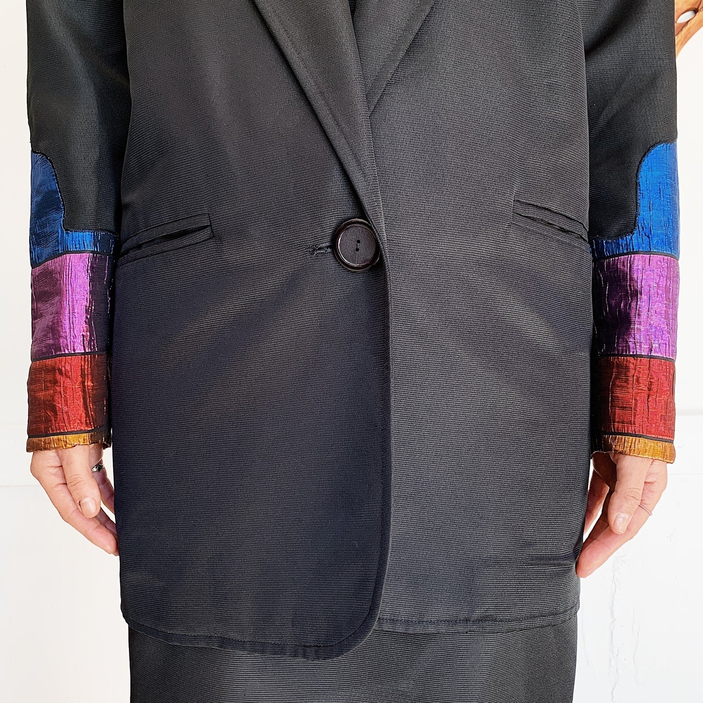 80s Vintage Jill Fitzsimon Powersuit Jacket & Skirt