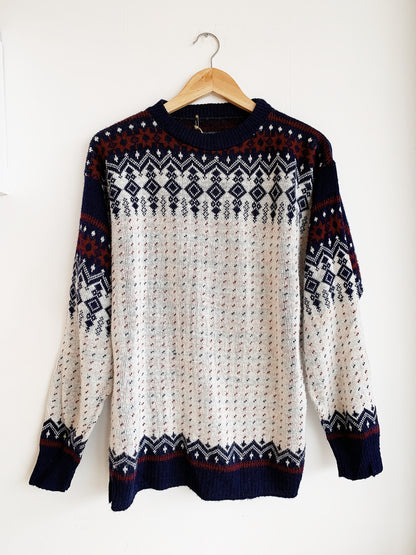Vintage Acrylic World Knit