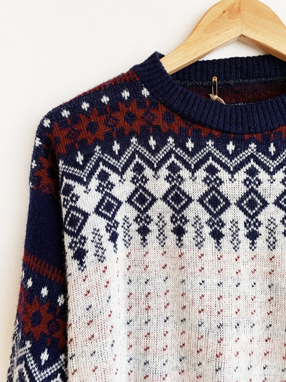 Vintage Acrylic World Knit