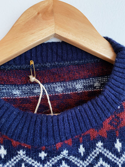 Vintage Acrylic World Knit
