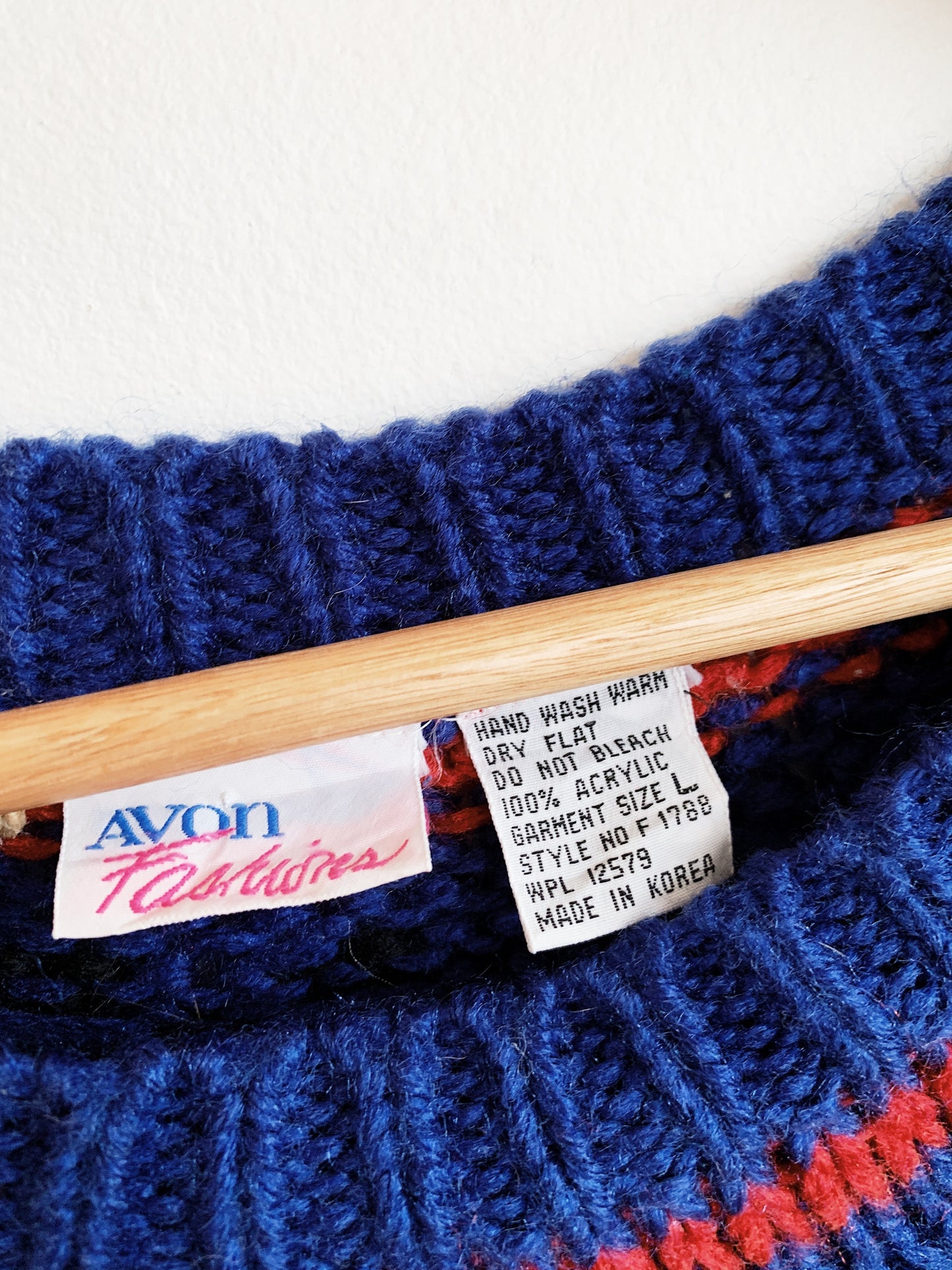 Vintage Acrylic World Knit
