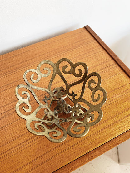 Vintage Brass Sweetheart Keep All