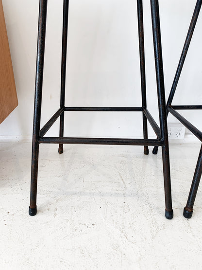 Vintage Industrial Bar Stools
