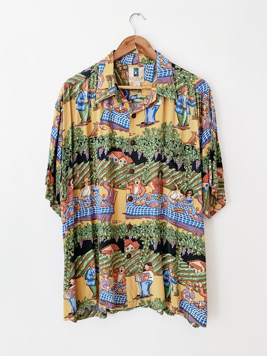 Vintage Kahala Alfresco Aloha Shirt