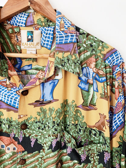 Vintage Kahala Alfresco Aloha Shirt