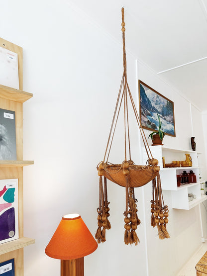 Vintage Macrame Style Jellyfish Plant Hanger