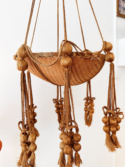 Vintage Macrame Style Jellyfish Plant Hanger