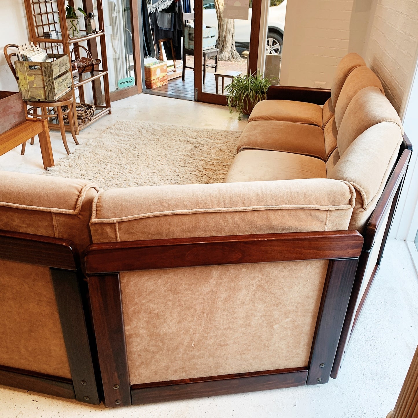 Vintage McCann Furniture Modular Velour Lounge