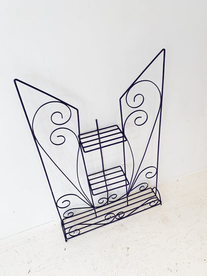 Vintage Purple People Eater Plant Stand