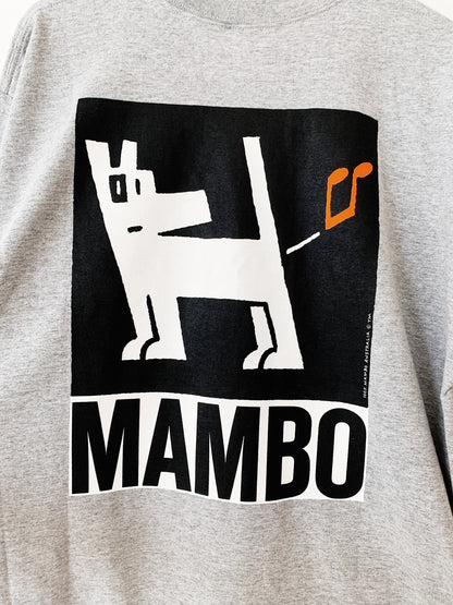 Vintage Richard Allan for Mambo "Farting Dog" '89 T-Shirt / Grey Marle
