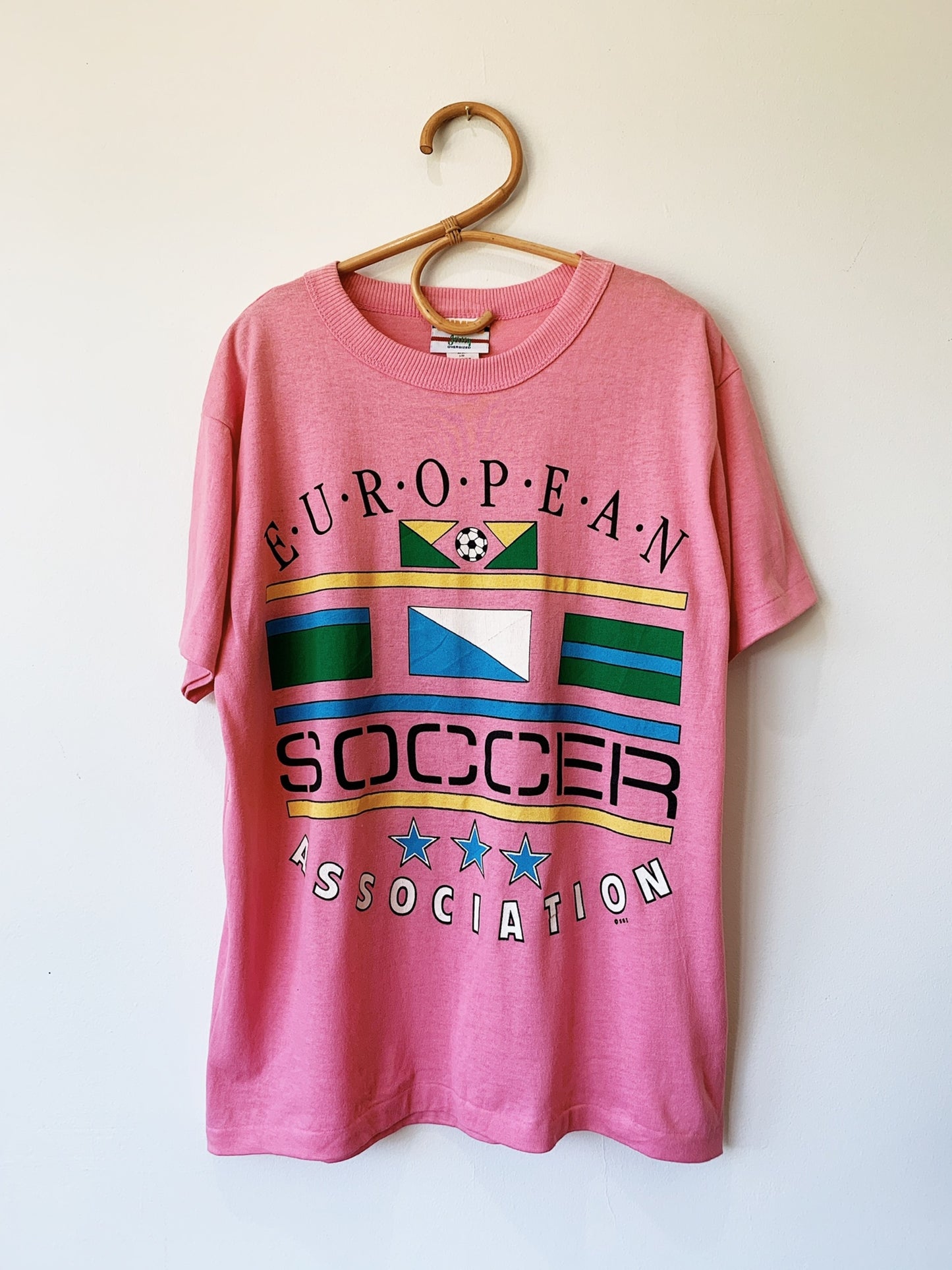Vintage Euro Soccer Association Tee