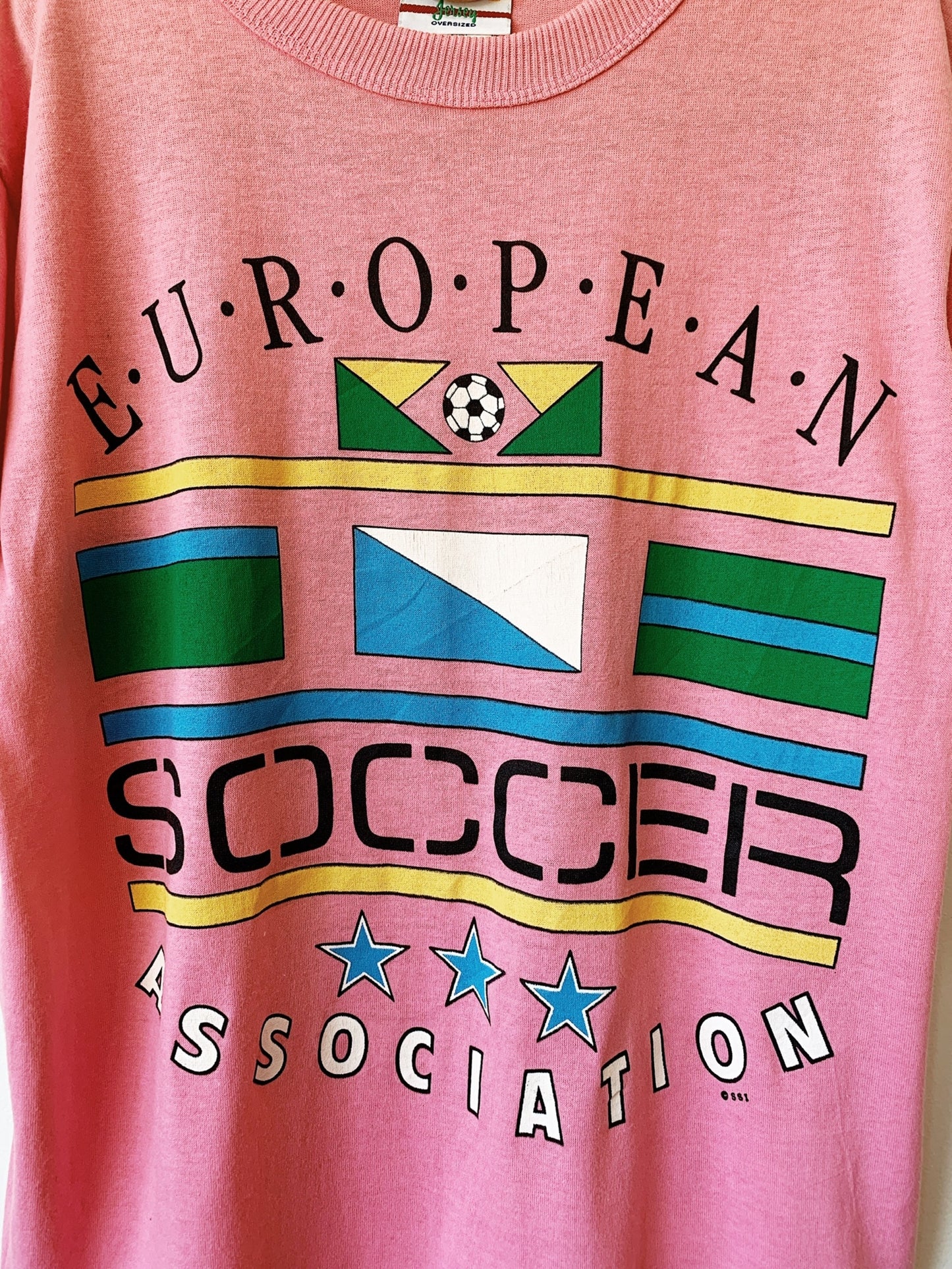 Vintage Euro Soccer Association Tee