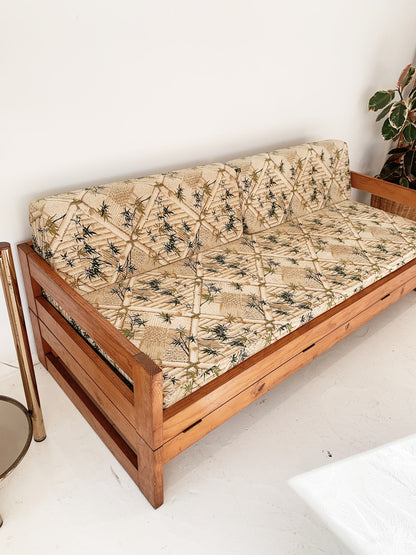 Vintage Tropicana Sofa / Day Bed
