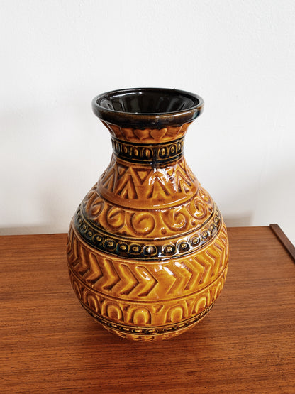 Vintage West German Pottery Vase