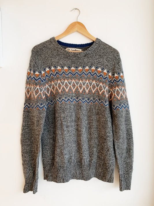 Vintage Wool Blend World Knit